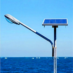 Principle of solar street lamp